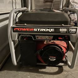 Power Stroke 6000 Watt Generator
