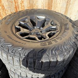 Ram TRX 18” Wheels And Tires 