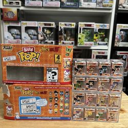 COMPLETE BITTY MULTI SET Dragon Ball Z Funko Pops DBZ W/ ALL 4 MYSTERY CHASES