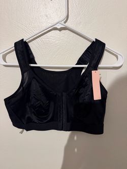 Leonisa Black Bra with Front Closure | Size 36