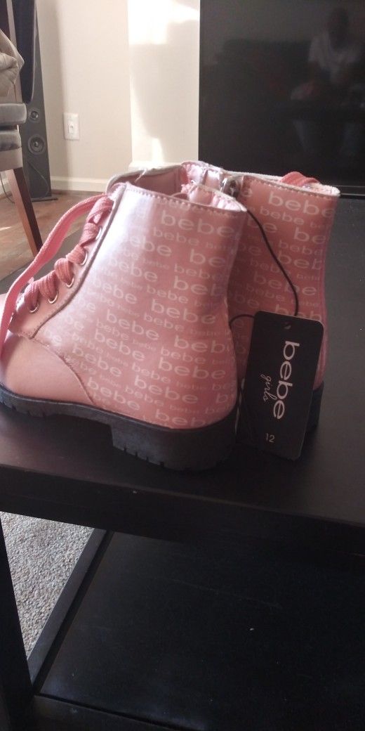 Pink Bebe Boots