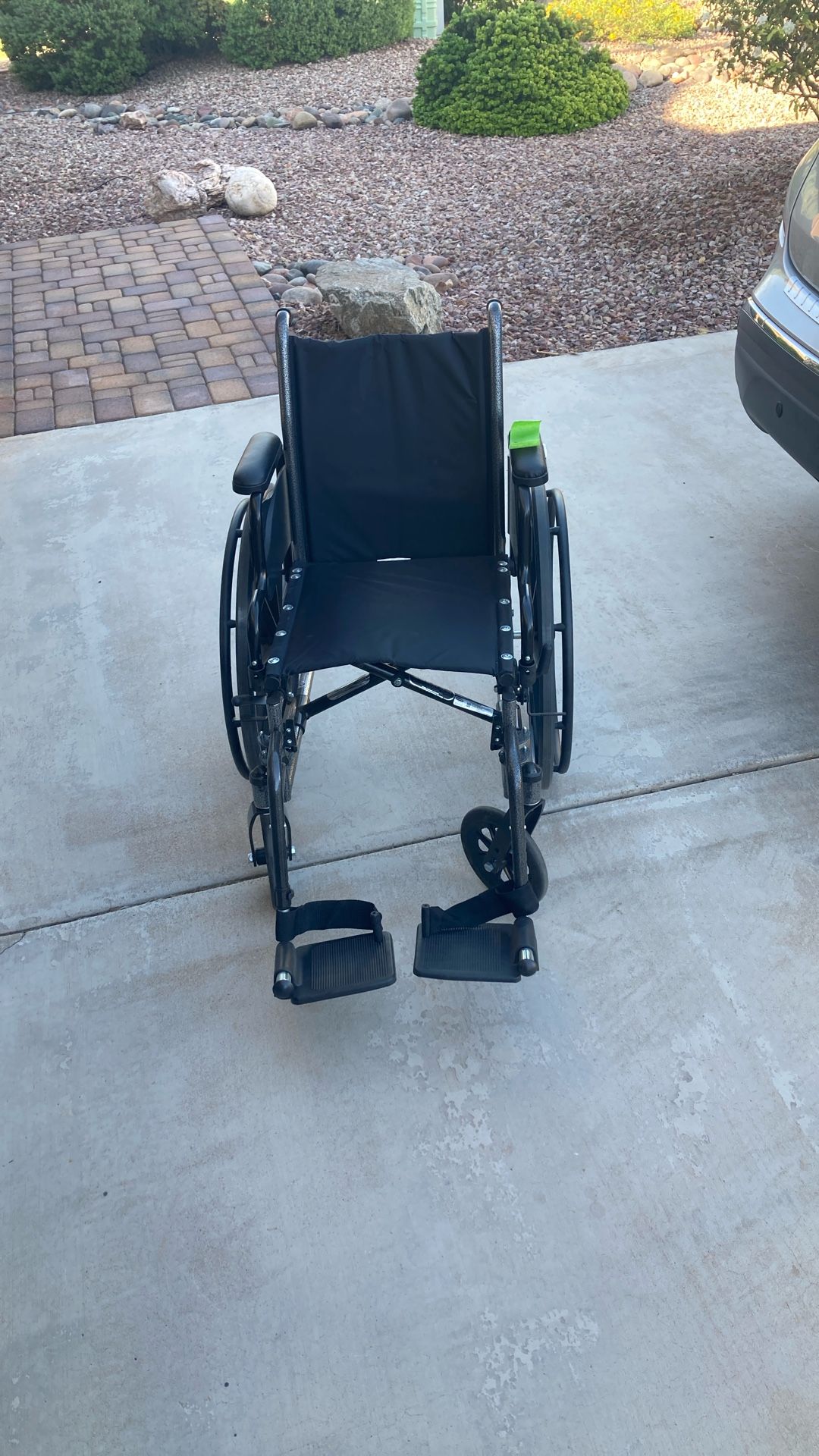 Wheelchair New With Footrests