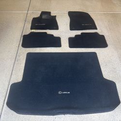2016 Lexus RX450 front rear cargo mats