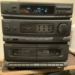 Panasonic SA-DH44 Cassette And Radio Working Good