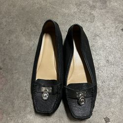 Michael Kors Black Flats 