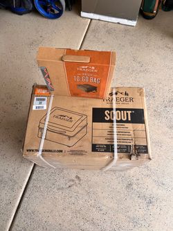 Traeger Traeger Scout Pellet Grill with To-Go Bag