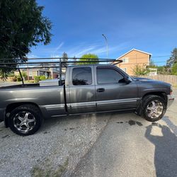 Gray Silverado 1999