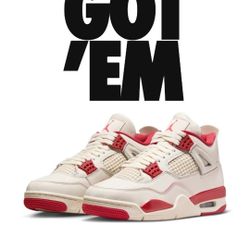 Nike Air Jordan 4 Valentine’s Day Mens 12.5 / Womens 14 New In Box