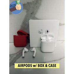 AirPods w/ Box & Case | Read Description ‼️🎧
