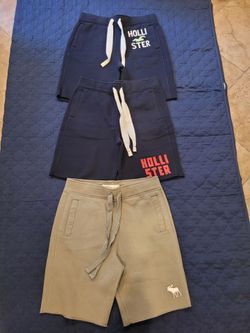 Men's Abercrombie and Hollister Sweat Shorts 31-32 (M) 3 for $50 Firm (Placentia 92870)