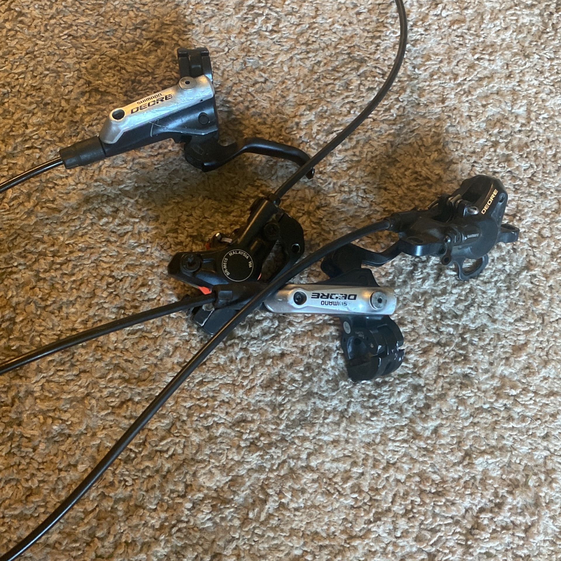 shimano deore hydraulic brakes