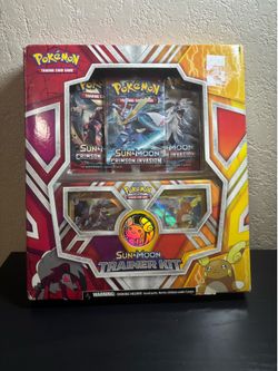 Sun and moon crimson invasion trainer kit