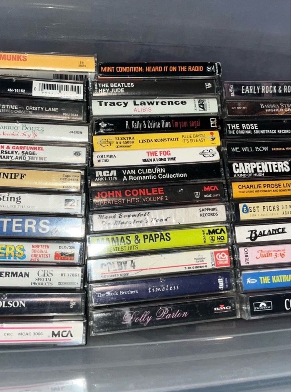Cassette tapes all for $30 for Sale in Fontana, CA - OfferUp