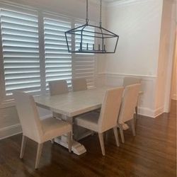 Dining Room Table And Chairs