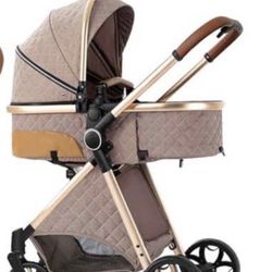 Luxury 3-in-1 Newborn Stroller + Car Seat System (Brand New in Box)