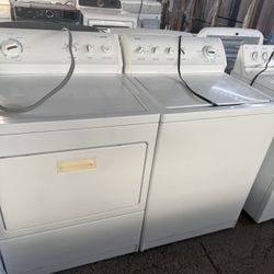 Top Load Washer And Electric Dryer 