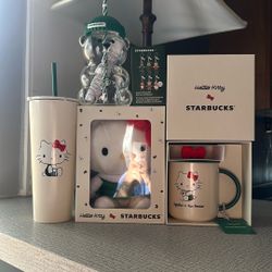STARBUCKS x HELLO KITTY COLLAB 🧸