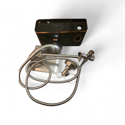 Toothbrush holder and 2 shower heads