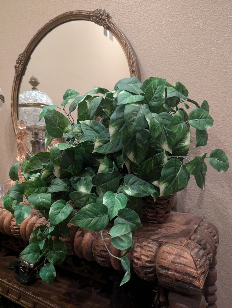 Artificial Plant In Basket