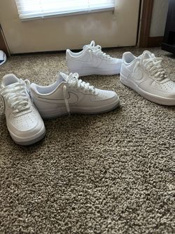 All White An White An Grey Af1’s