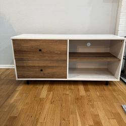 TV Console With Drawers 