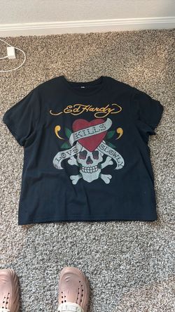 XXL MENS ED HARDY GRAPHIC TEE