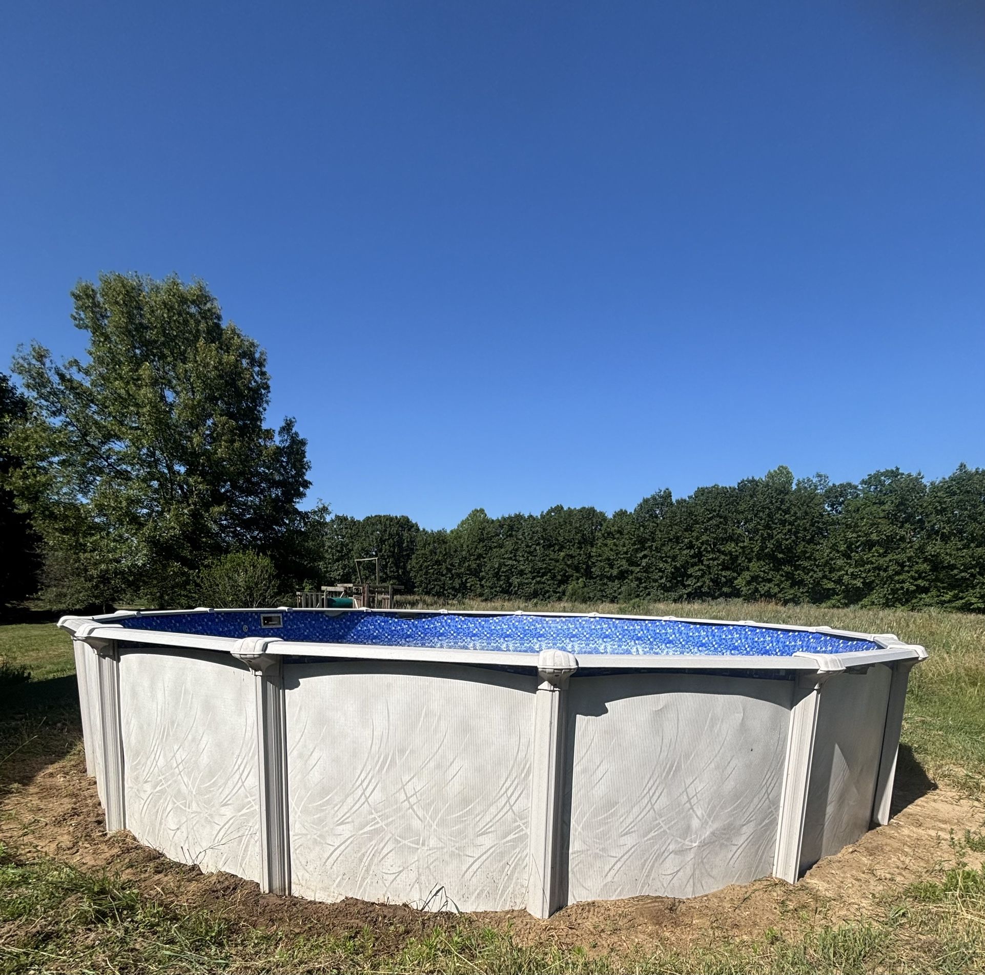 24’ 54 deep above ground pool
