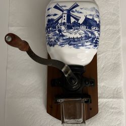Vintage Dutch Coffee Mill Grinder
