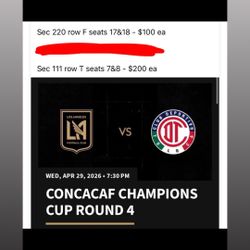 LAFC V Toluca
