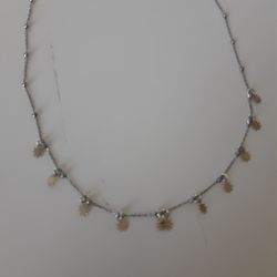 925 Italy STERLING silver Chain, Two Tones