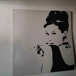 Audrey Hepburn Canvas Print