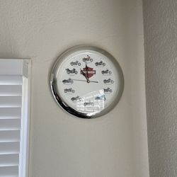 Collectible Harley Clock