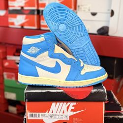 Jordan 1 Retro High OG UNC Reimagined Size 10