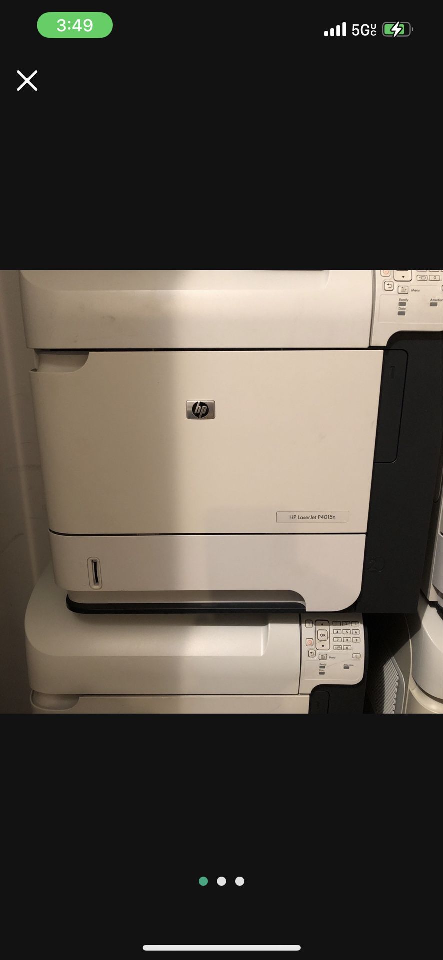 Laser Jet Printer Hewlett-Packard P4015n