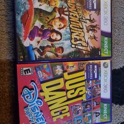 Xbox 360 Kinect Games $25