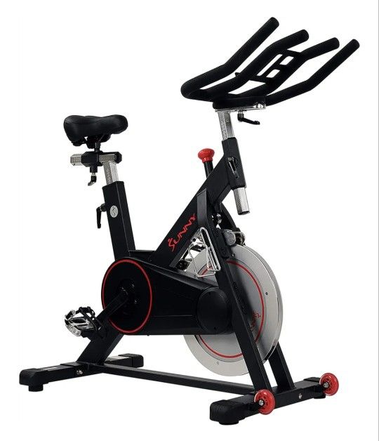 Sunny Health & Fitness Magnetic Belt Drive Indoor Cycling Bike