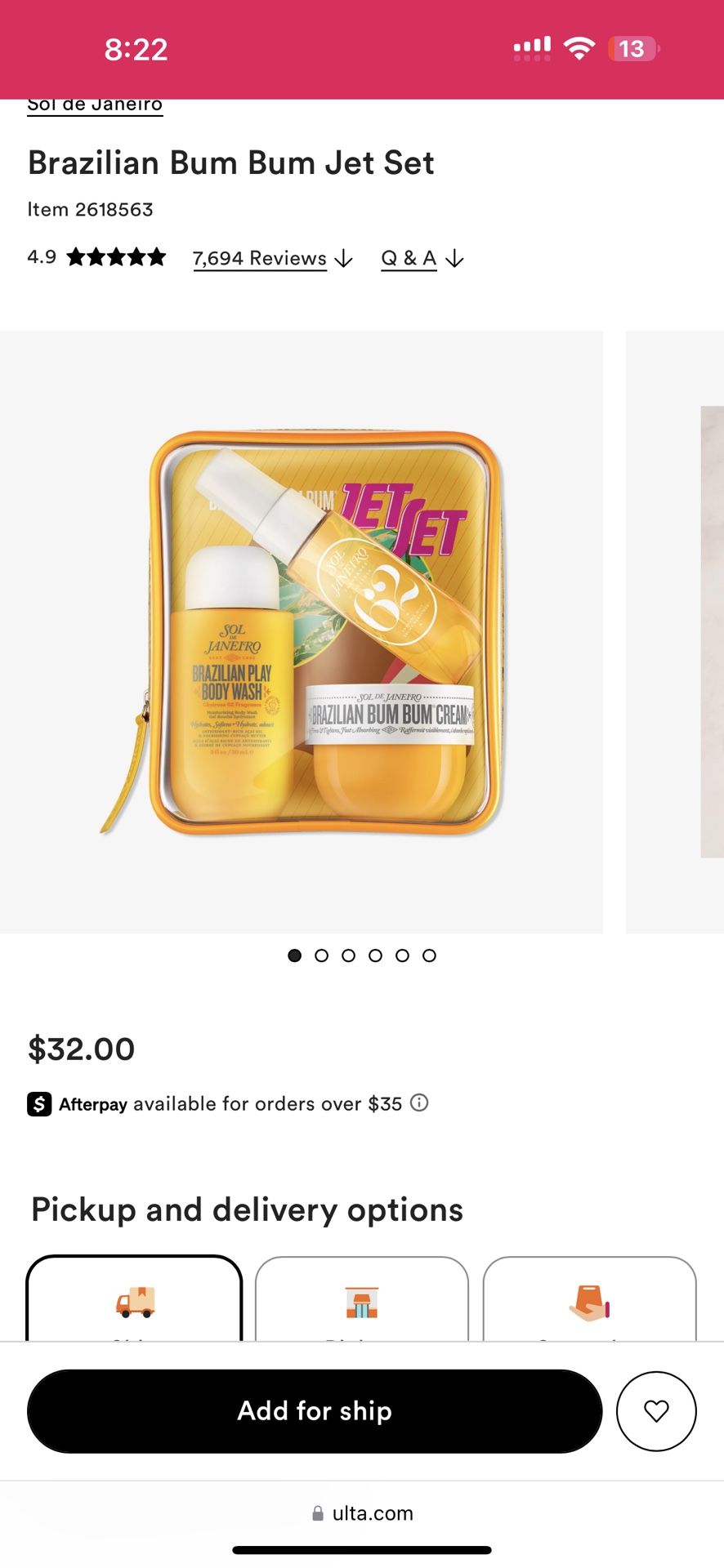 Sol De Janeiro 3 Piece Set Perfume