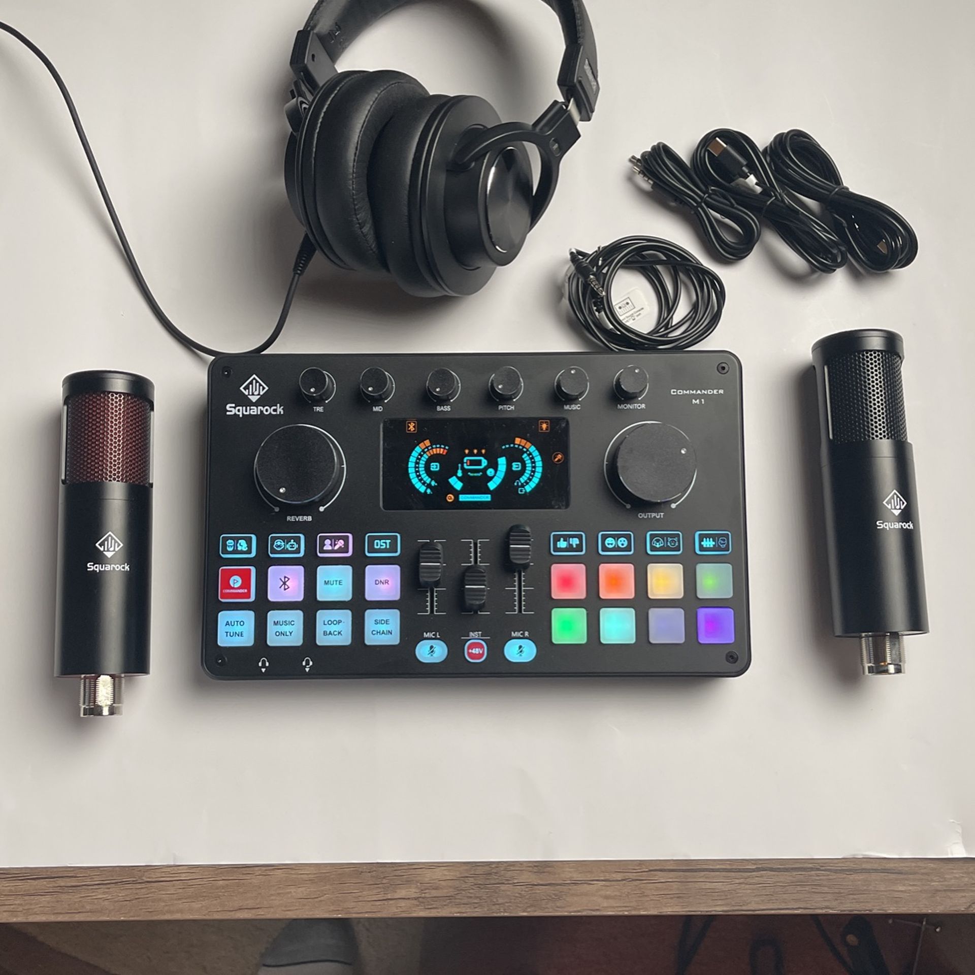 Squarock Commander M1 All-in-one Podcast Bundle