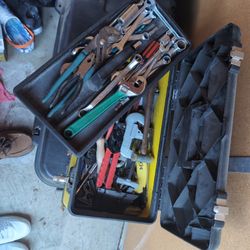 Tool Box With Tools 