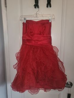 Festive Red Dress