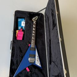 1996 Jackson Randy Rhoads RR3 Transparent Blue w/Hard Case