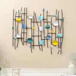 Modern Abstract Metal Wall Art