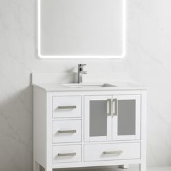 Bathroom vanity 36”