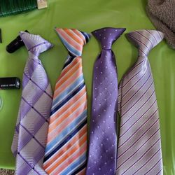 Four Toddler Ties