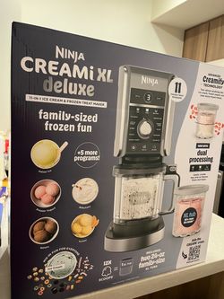 NINJA CREAMi XL deluxe