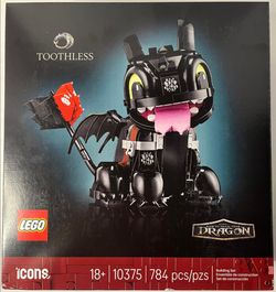 LEGO Icons: How To Train Your Dragon: Toothless (10375)