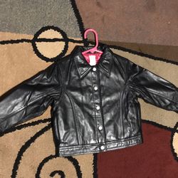 Girls New Gymboree Leather Jacket This is super cute and is brand new without tags. It was $99 plus tax at Gymboree. It’s a size medium, which fits