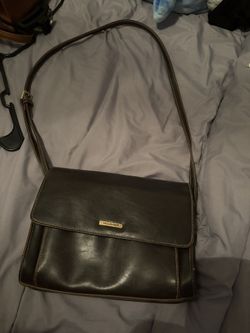 Vintage Villager genuine leather crossbody bag