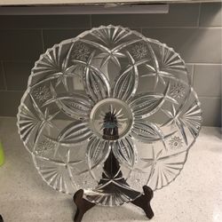 Crystal platter 