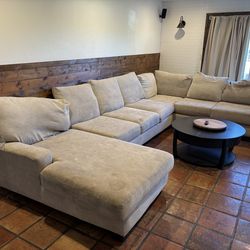 Living Spaces Sectional Couch